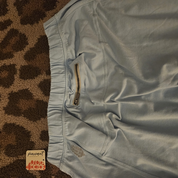 Free People Hot-shot Slouch Pants Oxford Blue 💙 - Picture 8 of 11